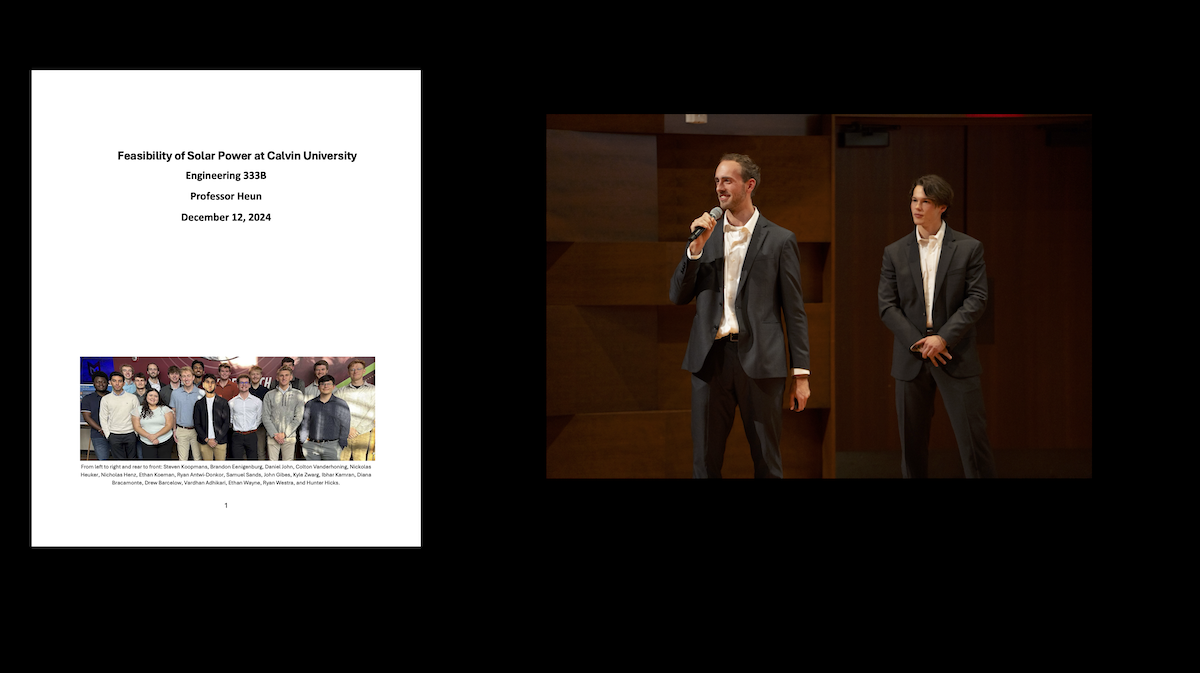 ENGR333 student presentations.